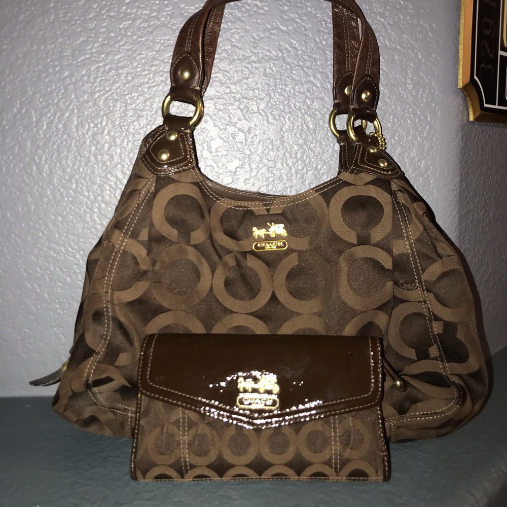 Authentic Coach Purse and Authentic coach Wallet